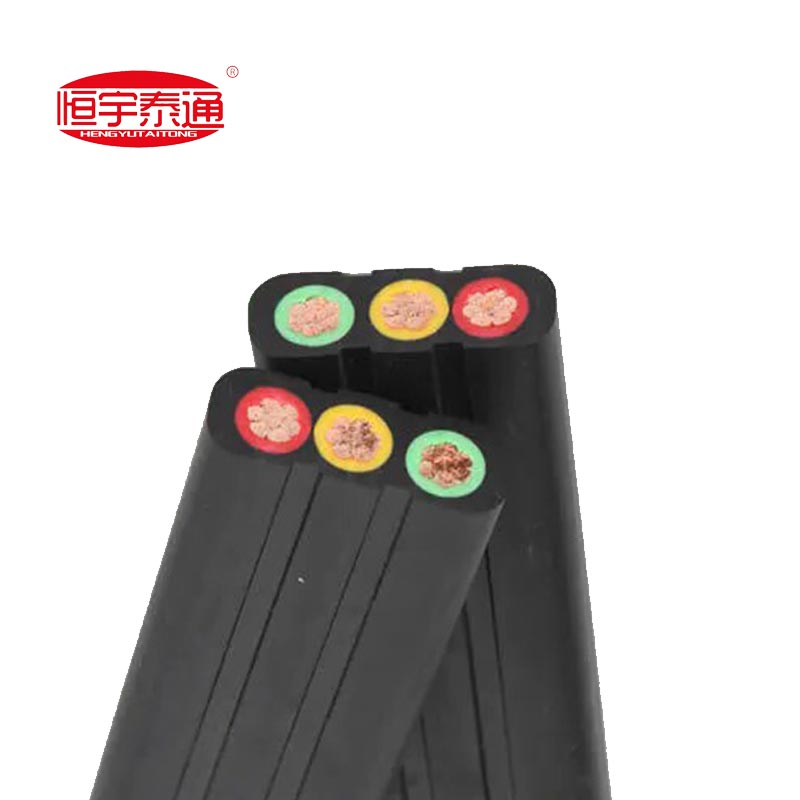 Erityinen kumivaippainen litteä kaapeli